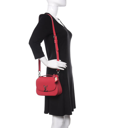 Louis Vuitton Grained Calfskin Vivienne NM Framboise 2 of 8