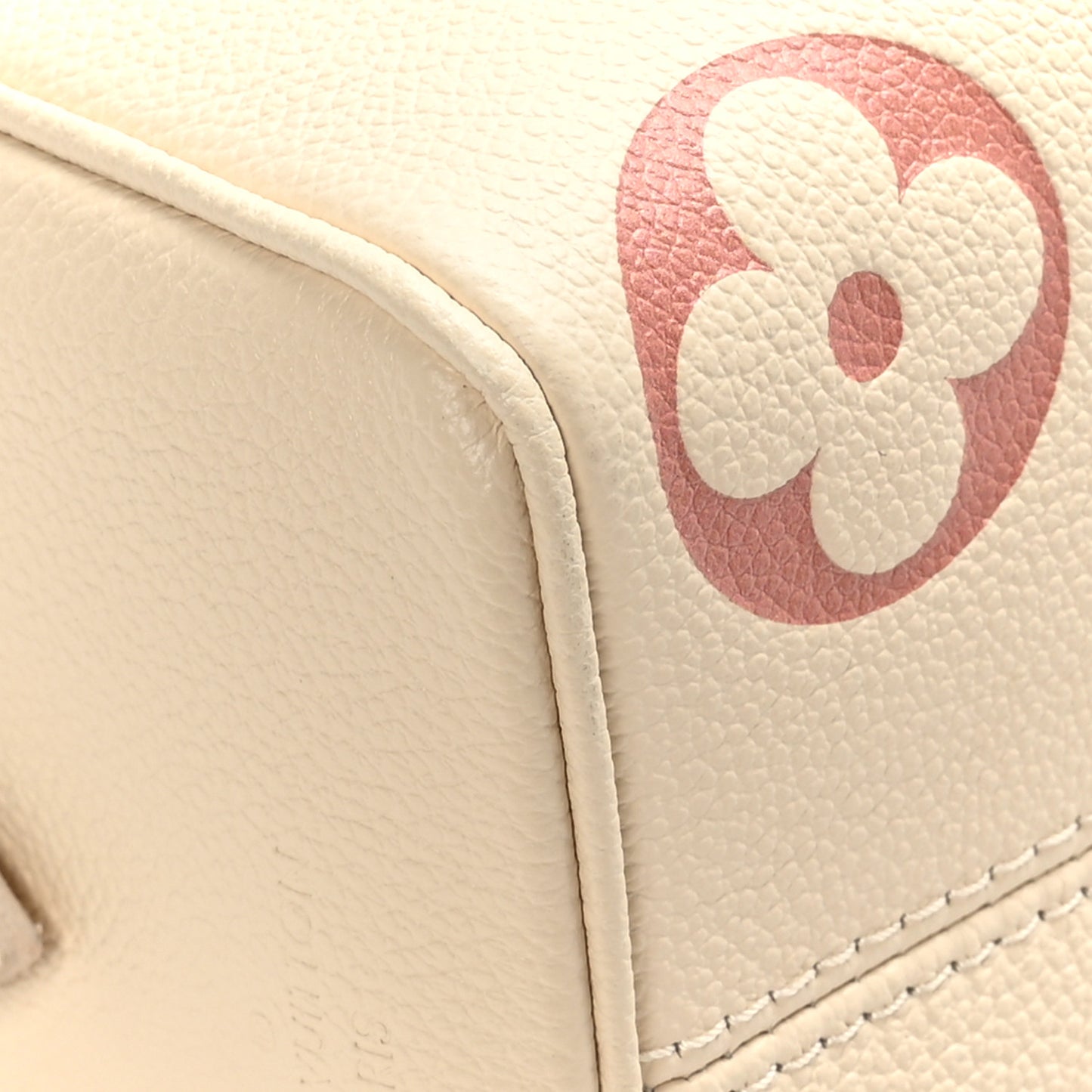 Empreinte Monogram Giant Speedy Bandouliere 20 Creme Rose Trianon