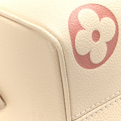 Louis Vuitton Empreinte Monogram Giant Speedy Bandouliere 20 Creme Rose Trianon 9 of 10