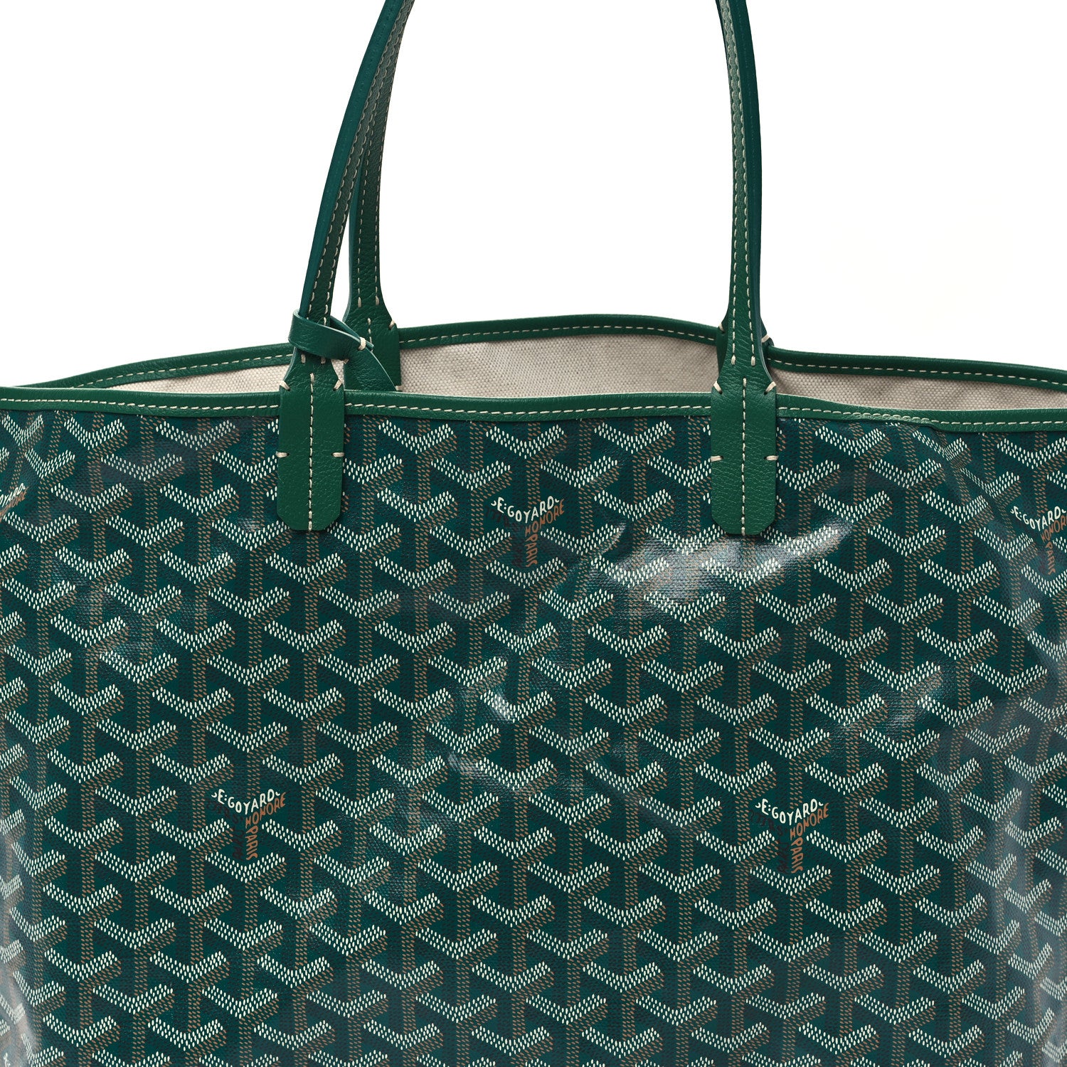 Goyard Goyardine Saint Louis PM Green 8 of 10