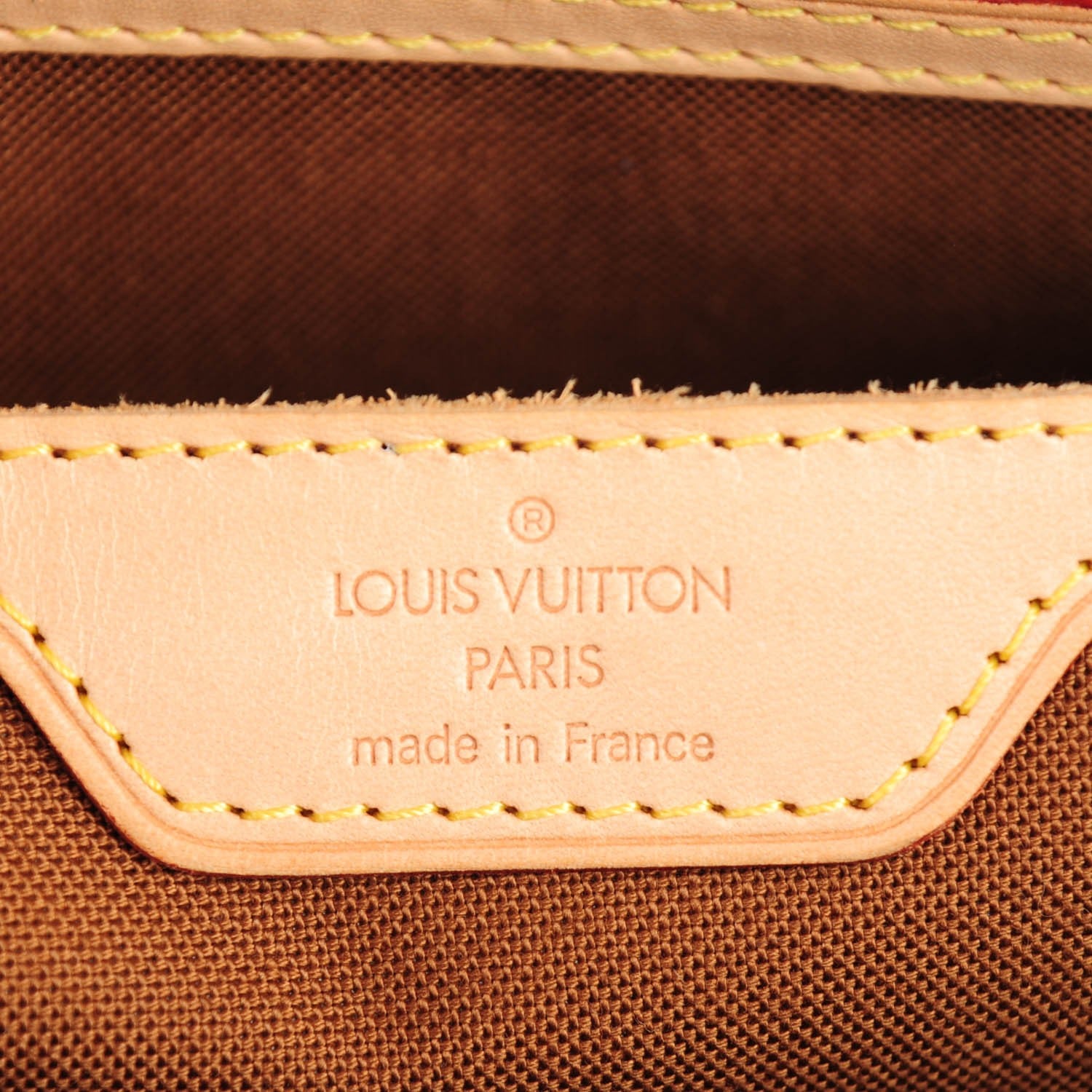 Louis Vuitton Monogram Cabas Mezzo 6 of 7