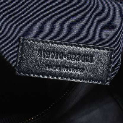 Saint Laurent Leather Large Sac de Jour Carryall Midnight Blue 8 of 8