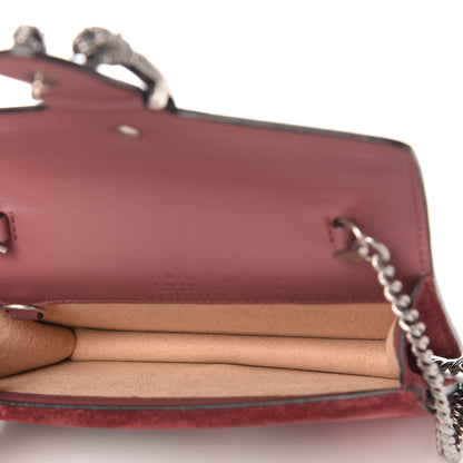 Gucci GG Supreme Monogram Blooms Super Mini Dionysus Shoulder Bag Beige Multicolor Dry Rose 5 of 9