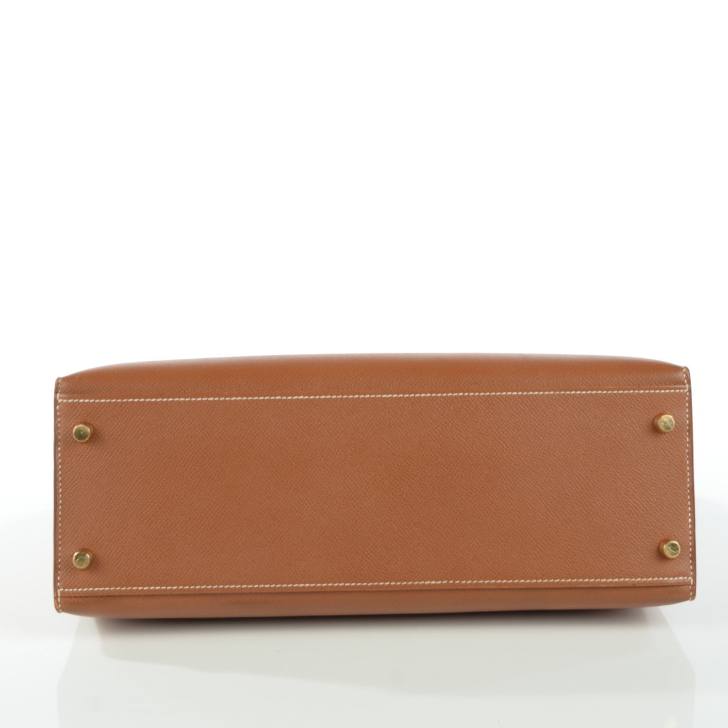 Hermes Courchevel Kelly Sellier 32 Gold 21 of 22