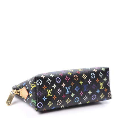 Louis Vuitton Monogram Multicolor Cosmetic Pouch Black Grenade 3 of 7