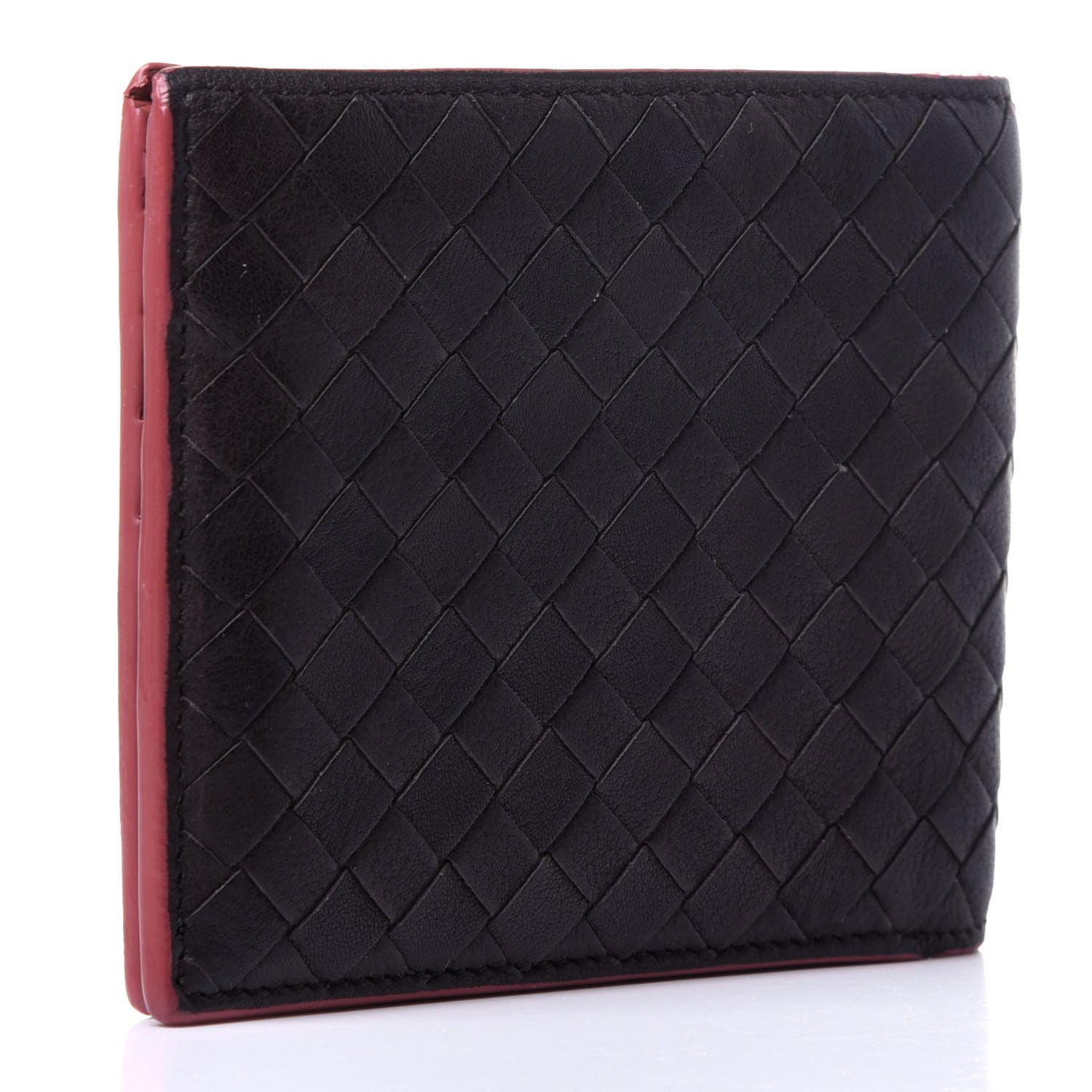 Bottega Veneta Nappa Intrecciato Bi-Fold Wallet Ebano Multicolor 3 of 12
