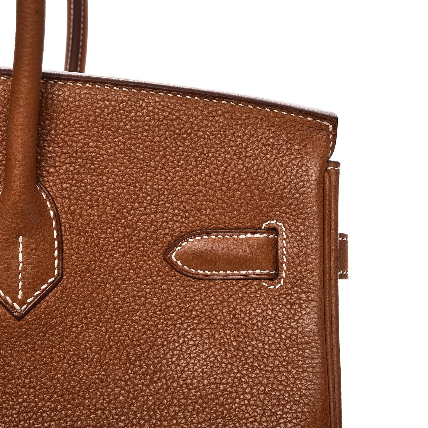 Natural Barenia Faubourg Birkin 35 Fauve