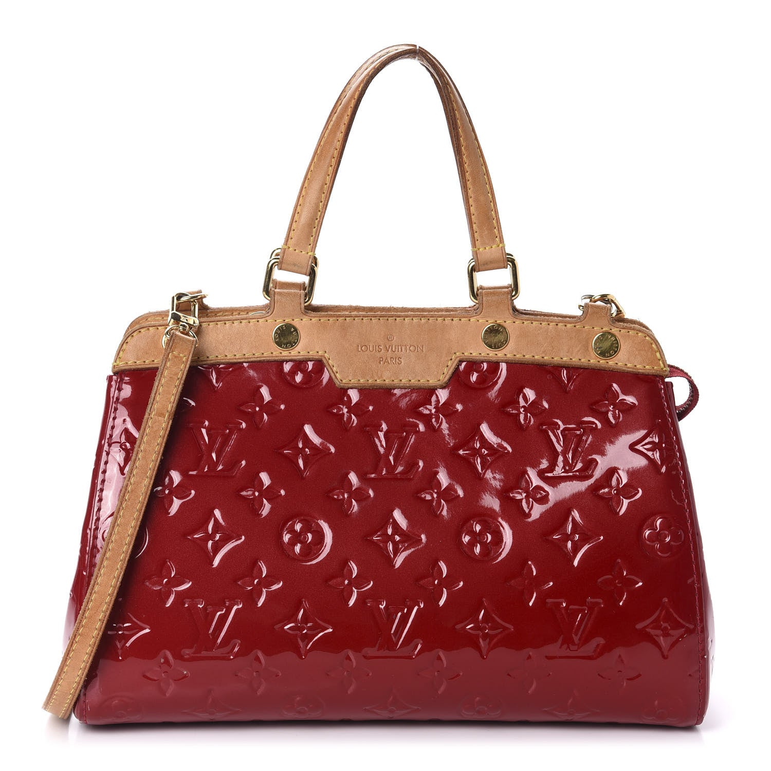 Louis Vuitton Vernis Brea PM Pomme D'Amour 1 of 10