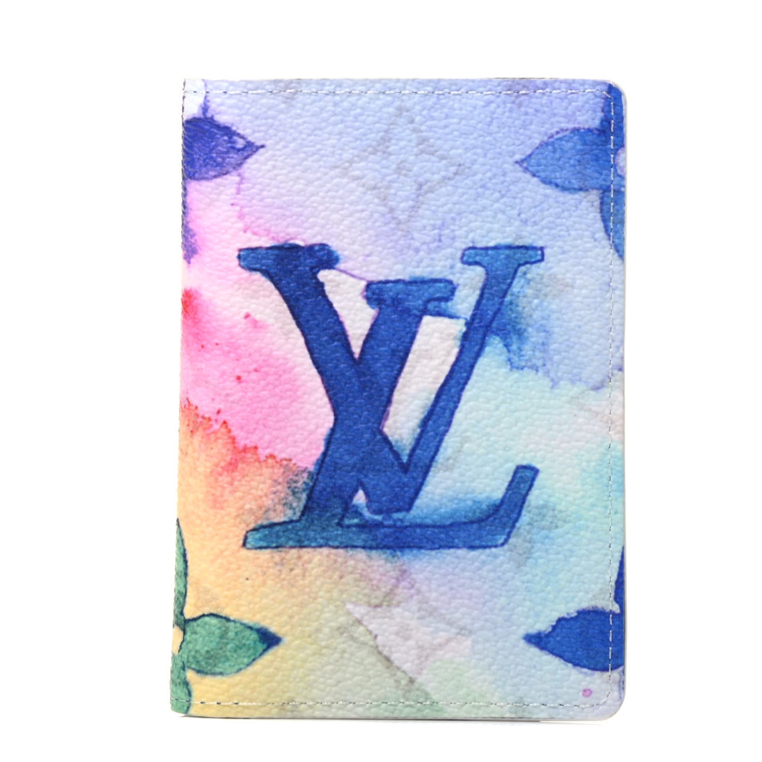 Louis Vuitton Monogram Watercolor Pocket Organizer NM Multicolor 1 of 7