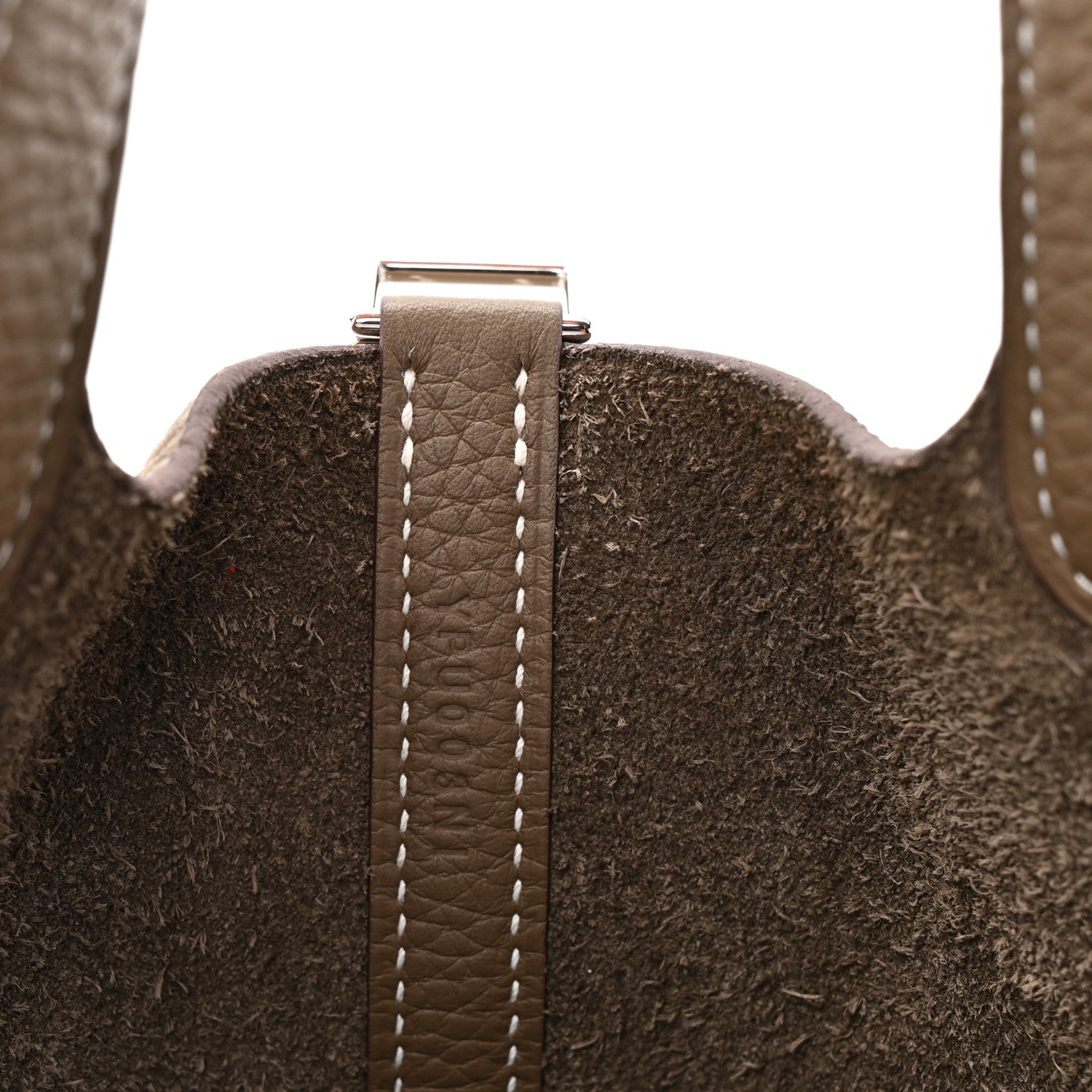 Hermes Taurillon Clemence Picotin Lock 18 PM Etoupe Etoupe 7 of 13