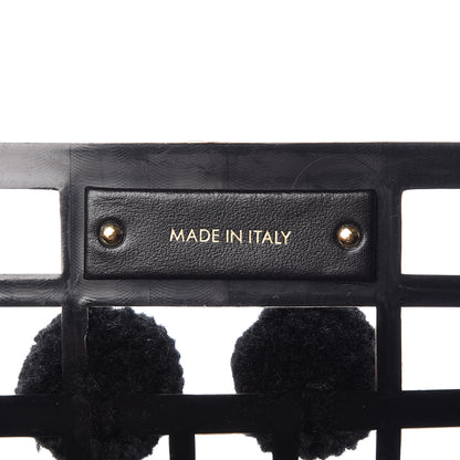 Dolce & Gabbana PVC Cage Market Tote Black 7 of 9