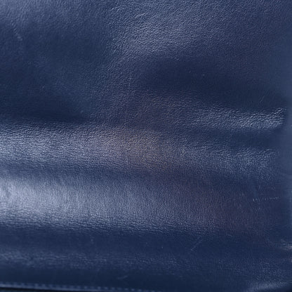 Chanel Lambskin Quilted New Medium Boy Flap Dark Navy Blue 11 of 14