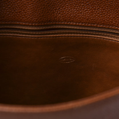 Chanel Caviar Flap Shoulder Bag Brown 9 of 11