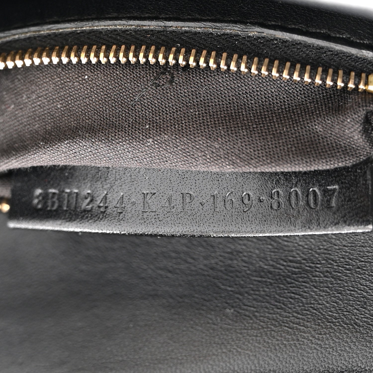 Fendi Nappa Mini Peekaboo Iconic Satchel Black 7 of 12