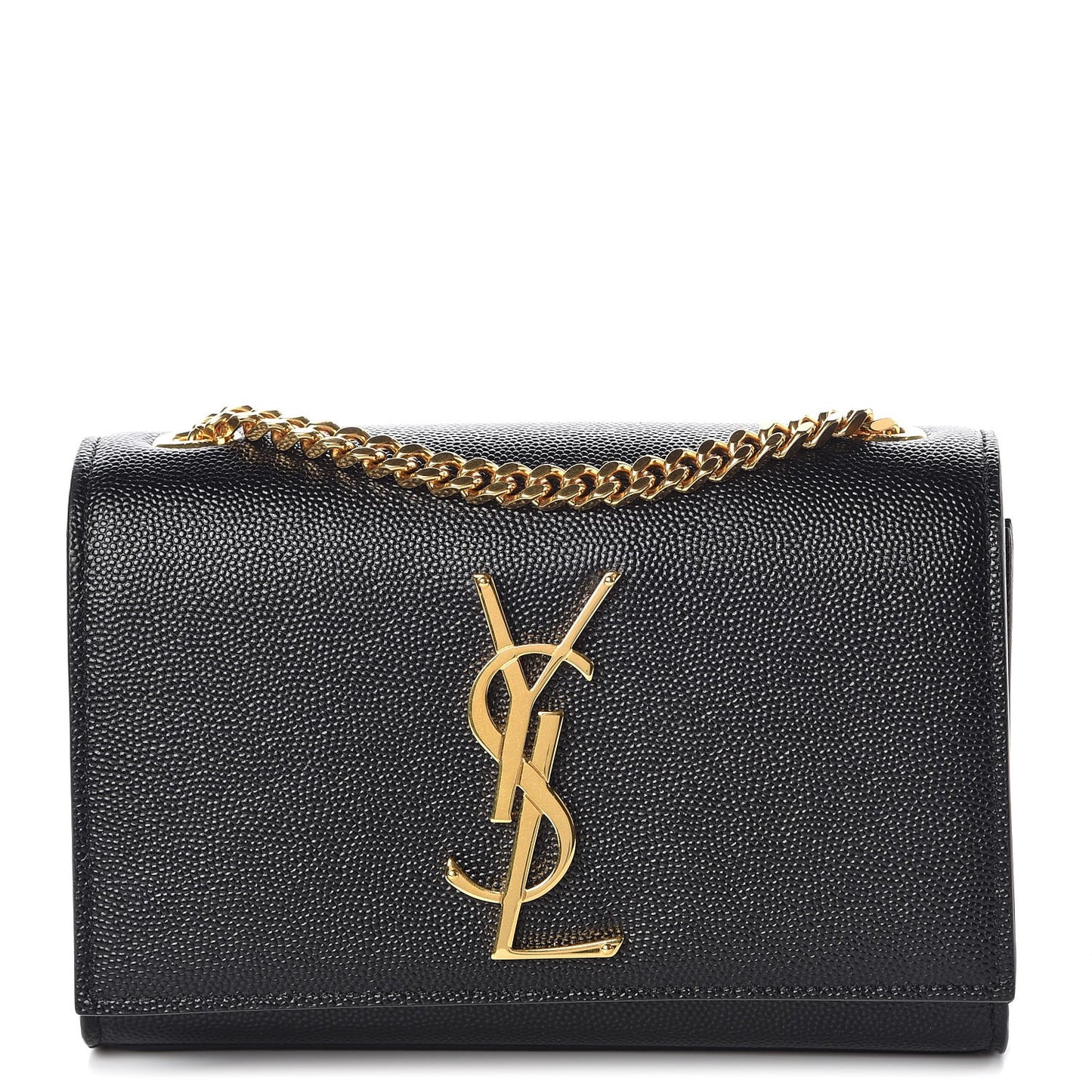 Grain De Poudre Small Monogram Kate Satchel Black