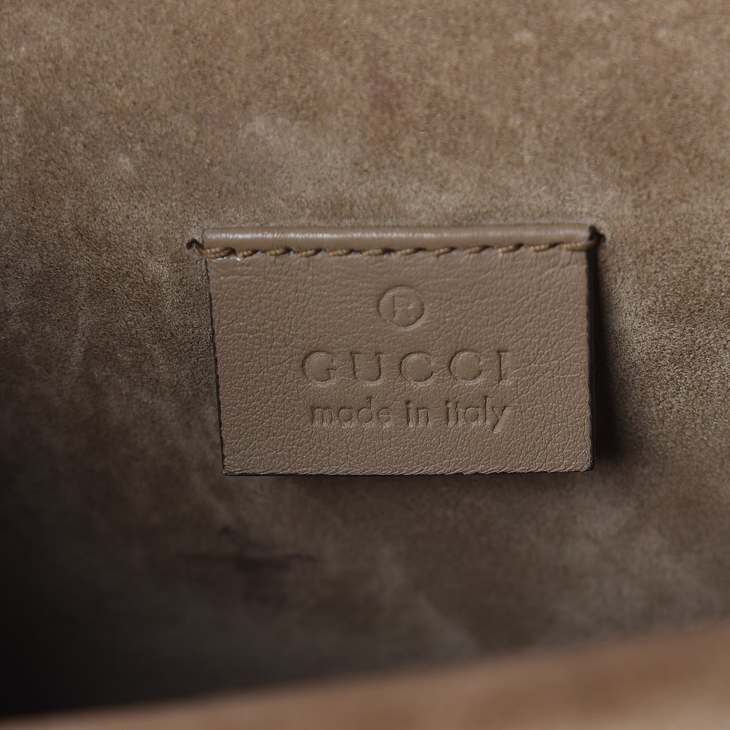 GG Supreme Monogram Mini Dionysus Shoulder Bag Taupe