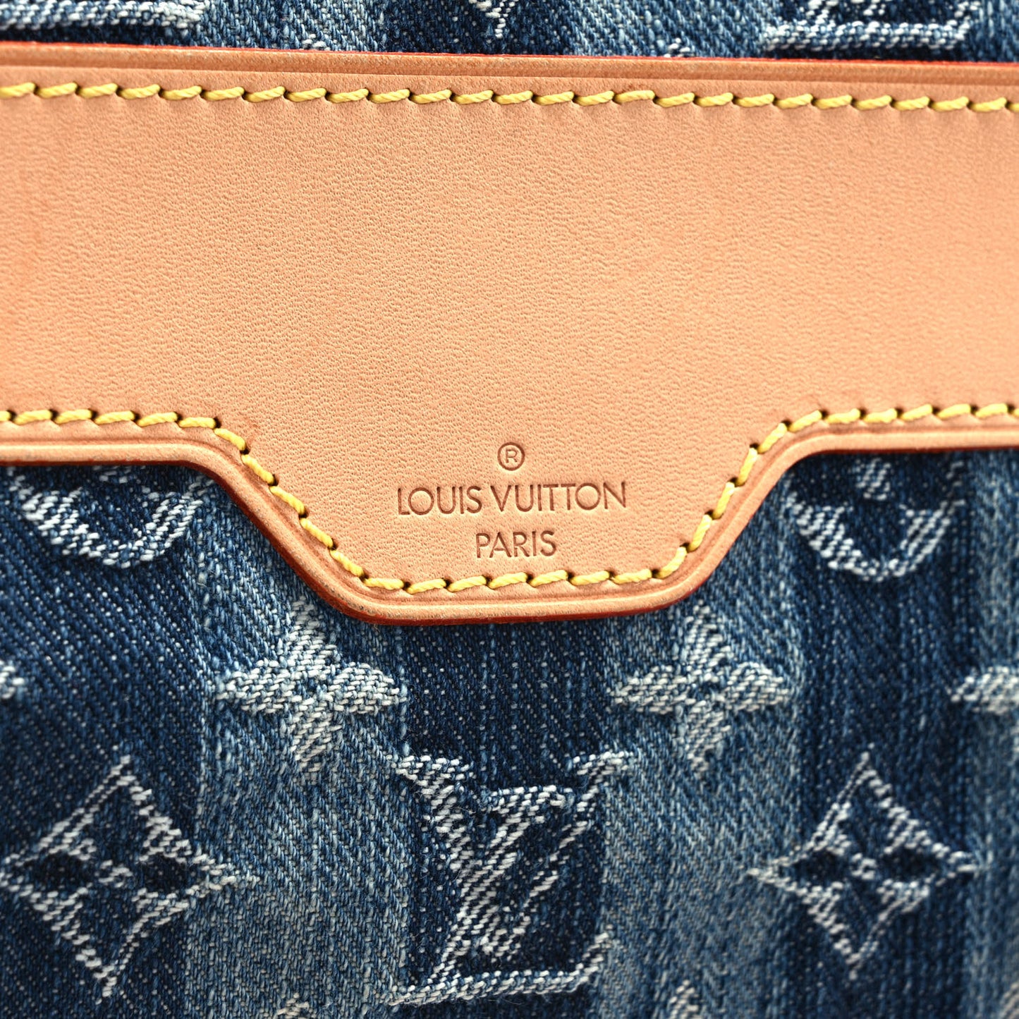 Denim Raye Porte Epaule MM