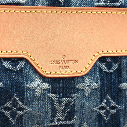 Louis Vuitton Denim Raye Porte Epaule MM 8 of 10