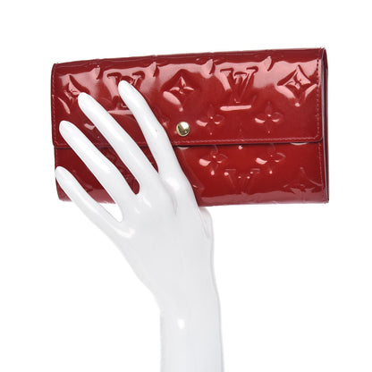 Louis Vuitton Vernis Sarah Wallet Pomme D'Amour 2 of 8