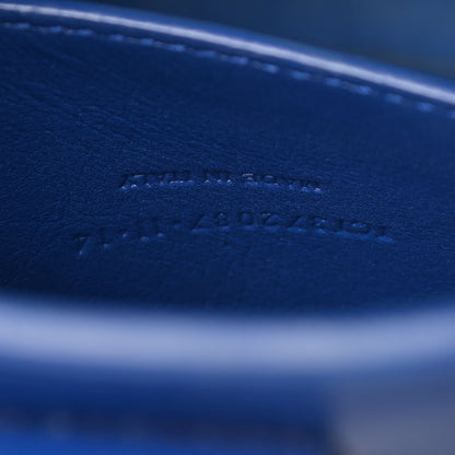 Saint Laurent Calfskin Monogram Baby Cabas Blue 8 of 19