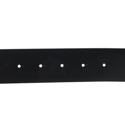 Valentino Garavani Glossy Calfskin VLogo Reversible 100 40 Belt Saddle Brown Black 5 of 7