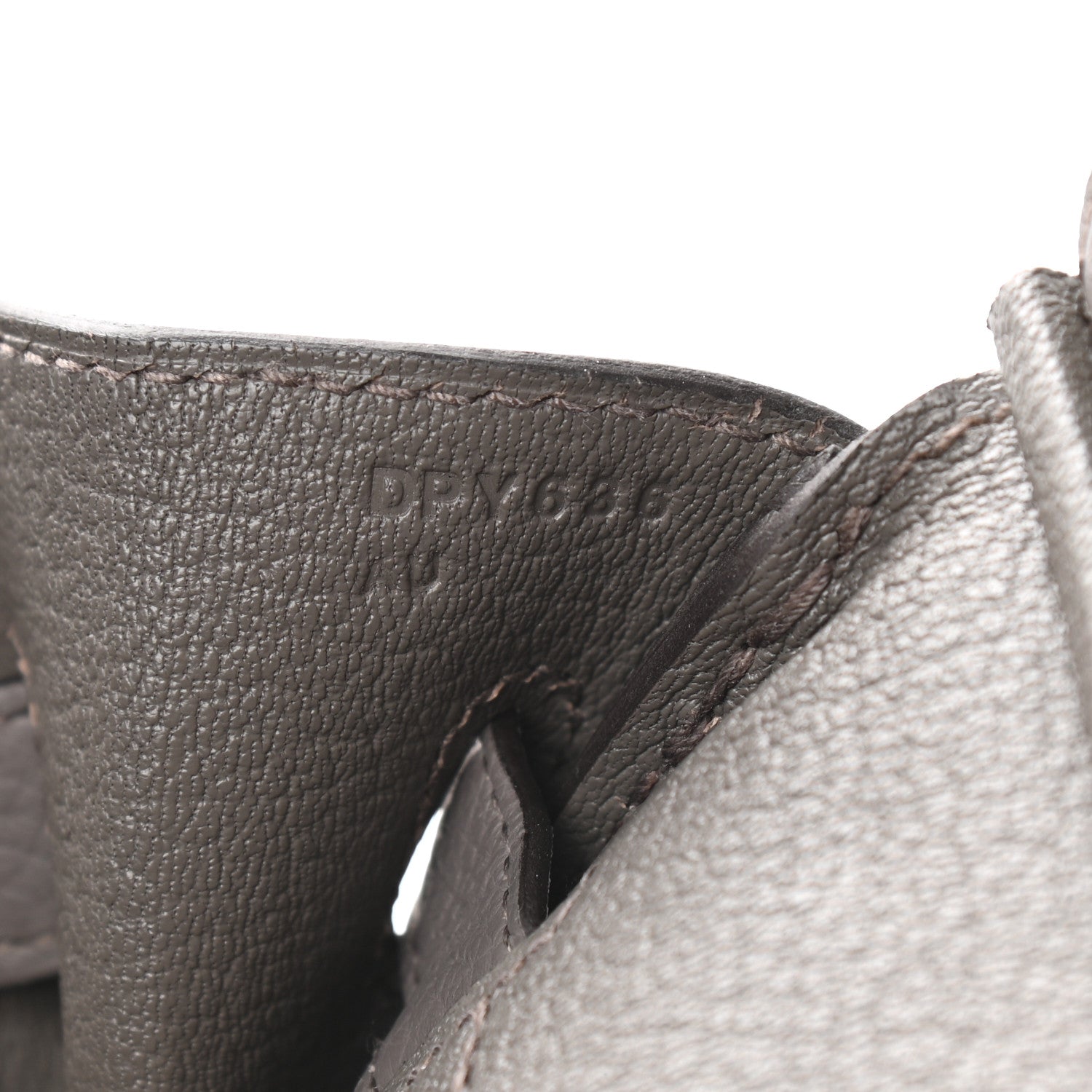 Hermes Togo Birkin 30 Etain 7 of 10