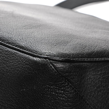 Proenza Schouler Calfskin Lizard Embossed Large Courier Bag Black 18 of 18