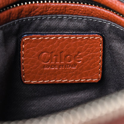 Chloe Calfskin Medium Marcie Satchel Tan 6 of 8