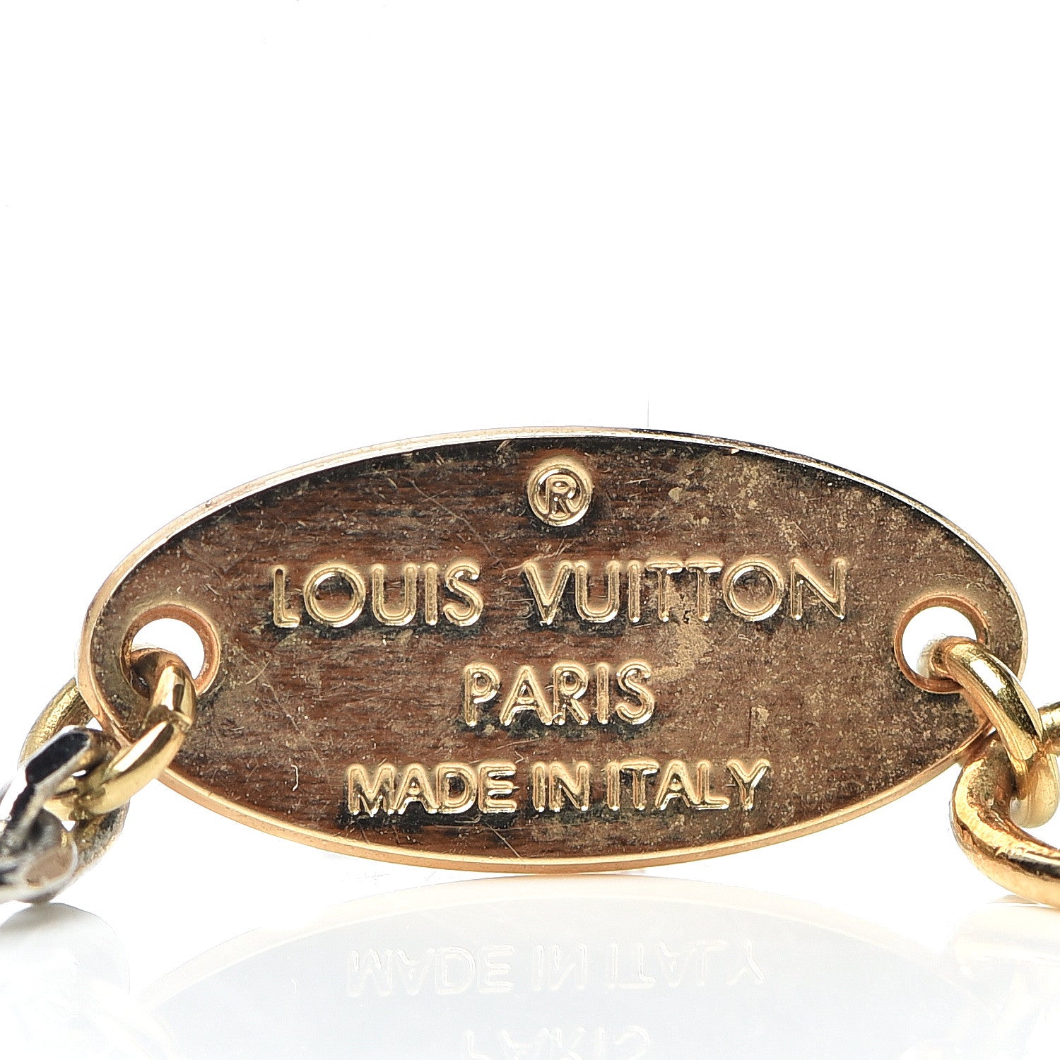 Louis Vuitton Logomania Earrings Gold 4 of 6