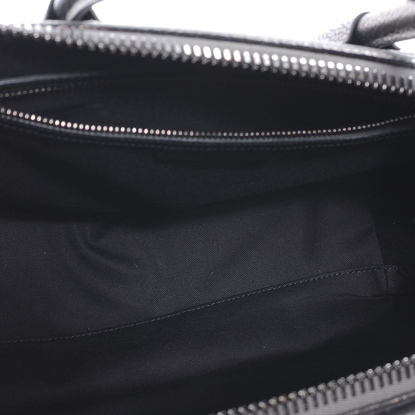 Grained Goatskin Metallic Antigona Medium Gunmetal