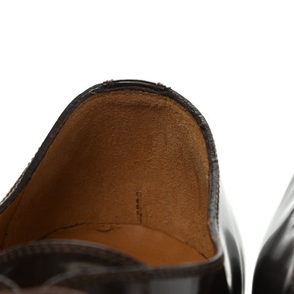 Gucci Calfskin Shade Lux Mens Lace Up Oxfords 8.5 Cocoa 6 of 15
