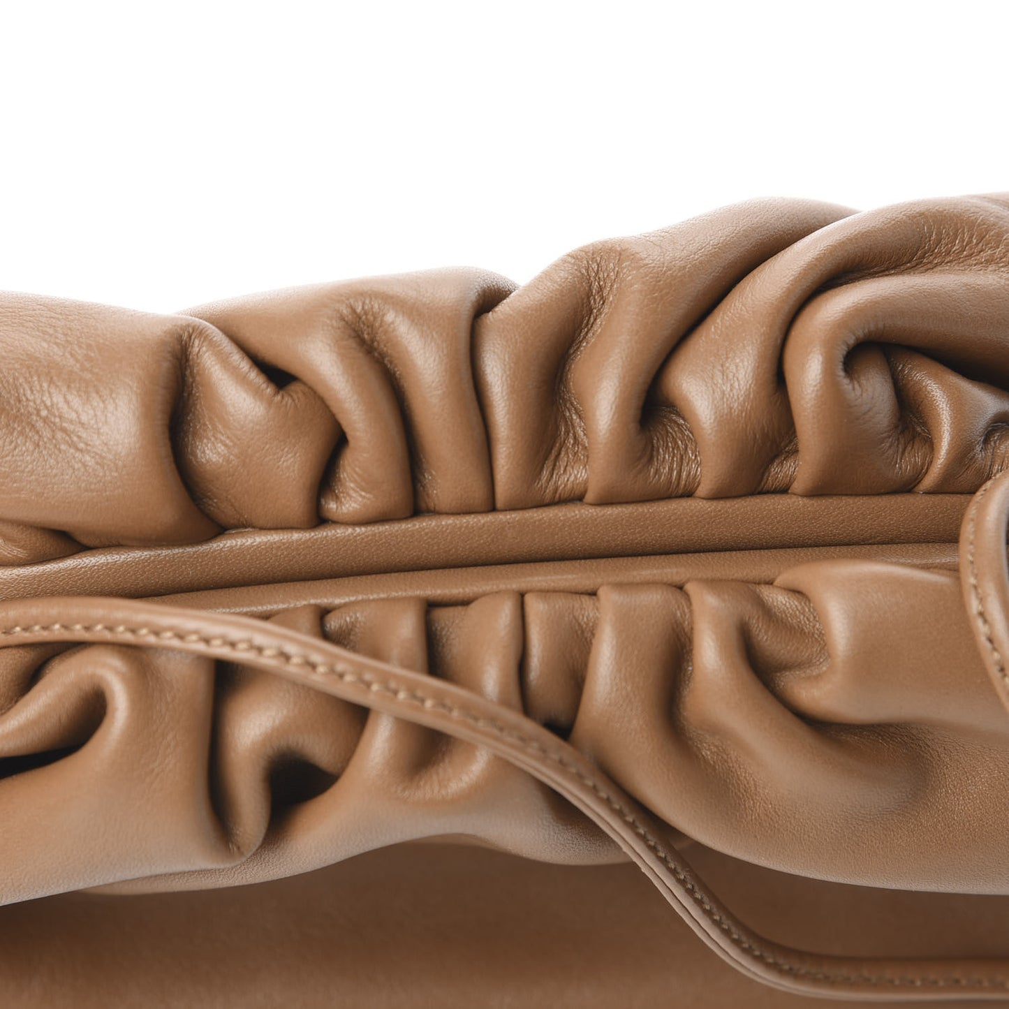 Butter Calfskin The Mini Pouch Cammello