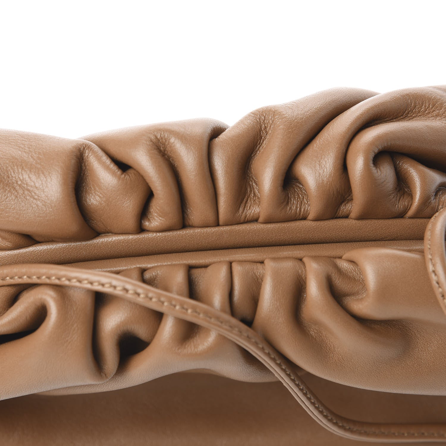 Bottega Veneta Butter Calfskin The Mini Pouch Cammello 9 of 9