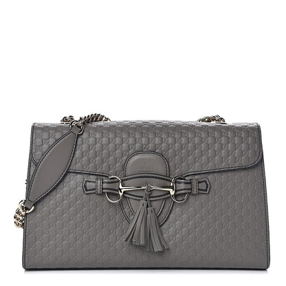 Gucci Soft Microguccissima Medium Emily Chain Shoulder Bag Loess 1 of 10