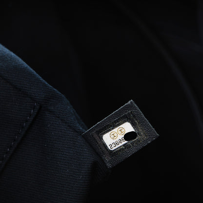 Chanel Canvas Large Deauville Tote White Navy 7 of 7