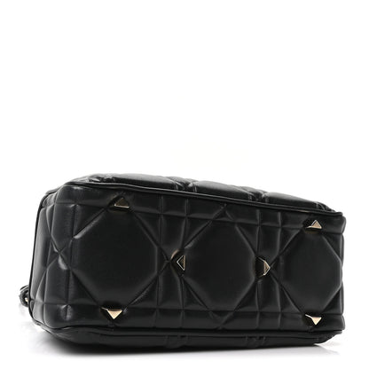 Christian Dior Calfskin Cannage Small The Lady 95.22 Black 3 of 9