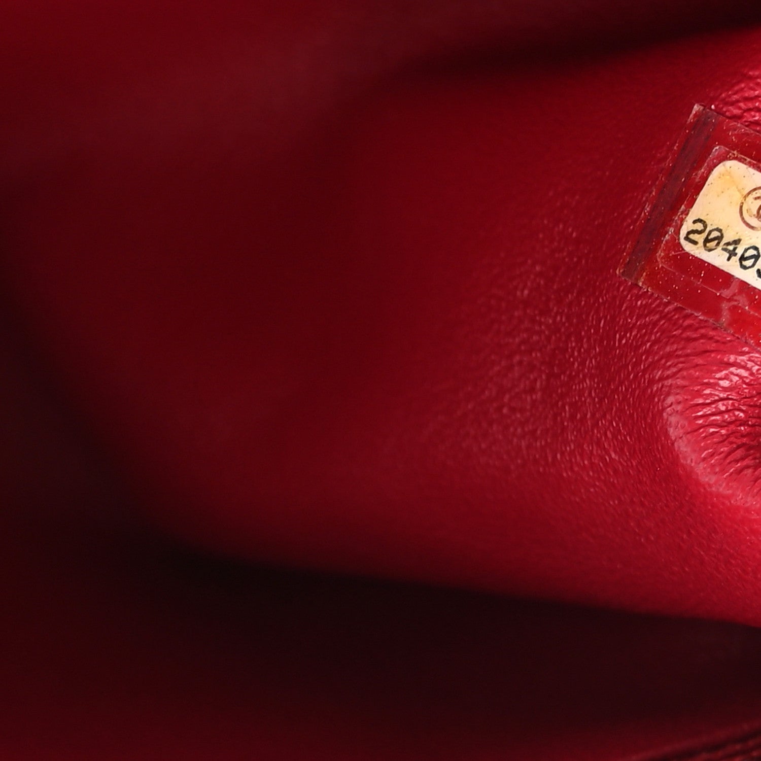 Chanel Caviar Quilted Timeless Clutch Red 7 of 10