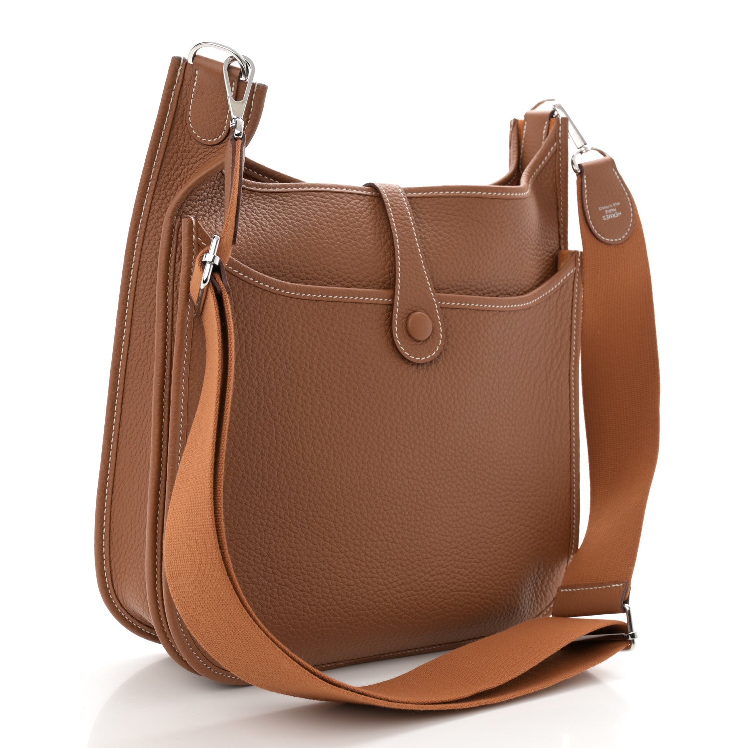 Hermes Taurillon Clemence Evelyne III PM Gold 3 of 11