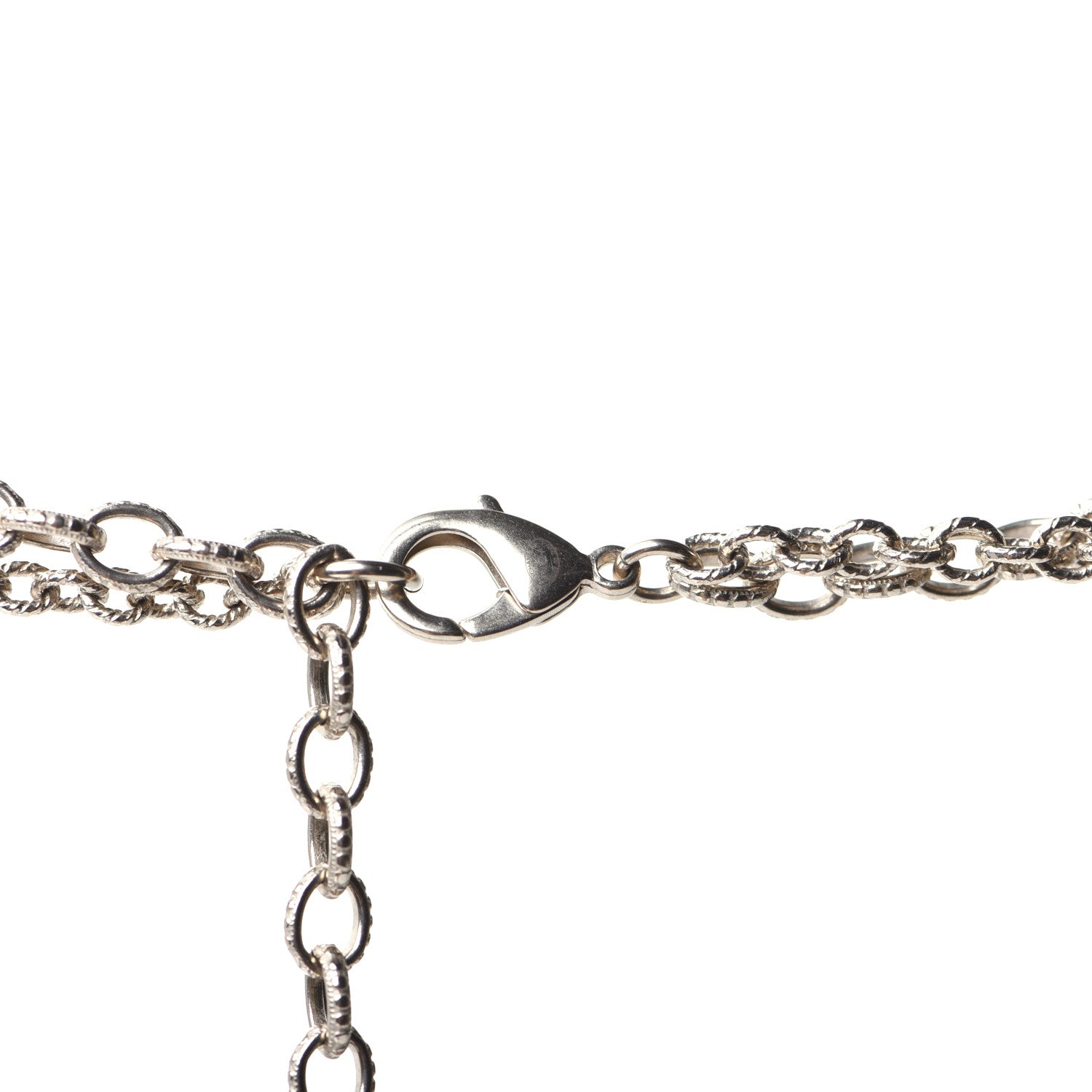 Chanel CC Coco Camellia Coin Necklace Gold 8 of 10