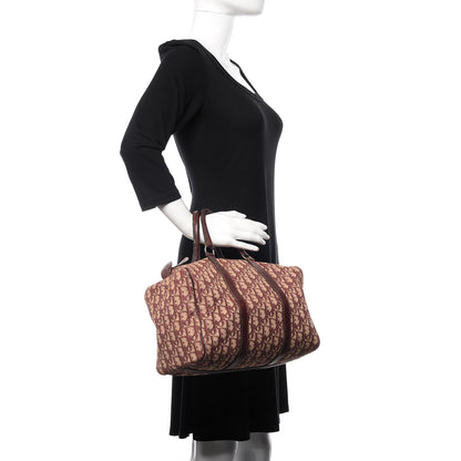 Christian Dior Monogram Boston Burgundy 2 of 16
