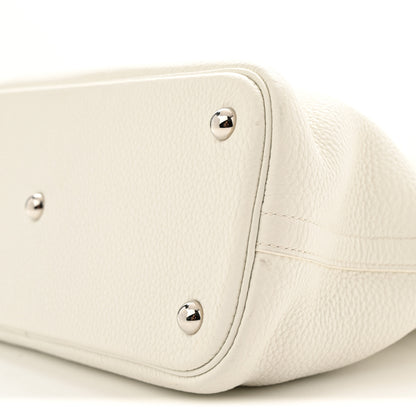 Hermes Taurillon Clemence Bolide 31 White 10 of 13