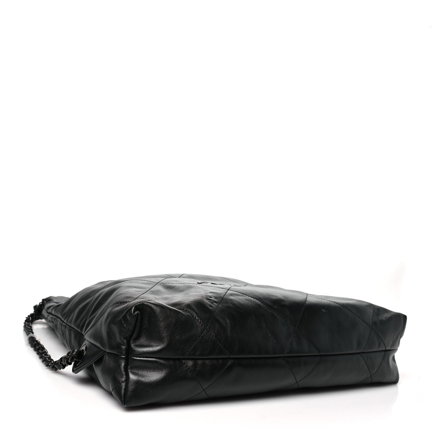Chanel Shiny Calfskin Quilted Chanel 22 Backpack So Black 4 of 10