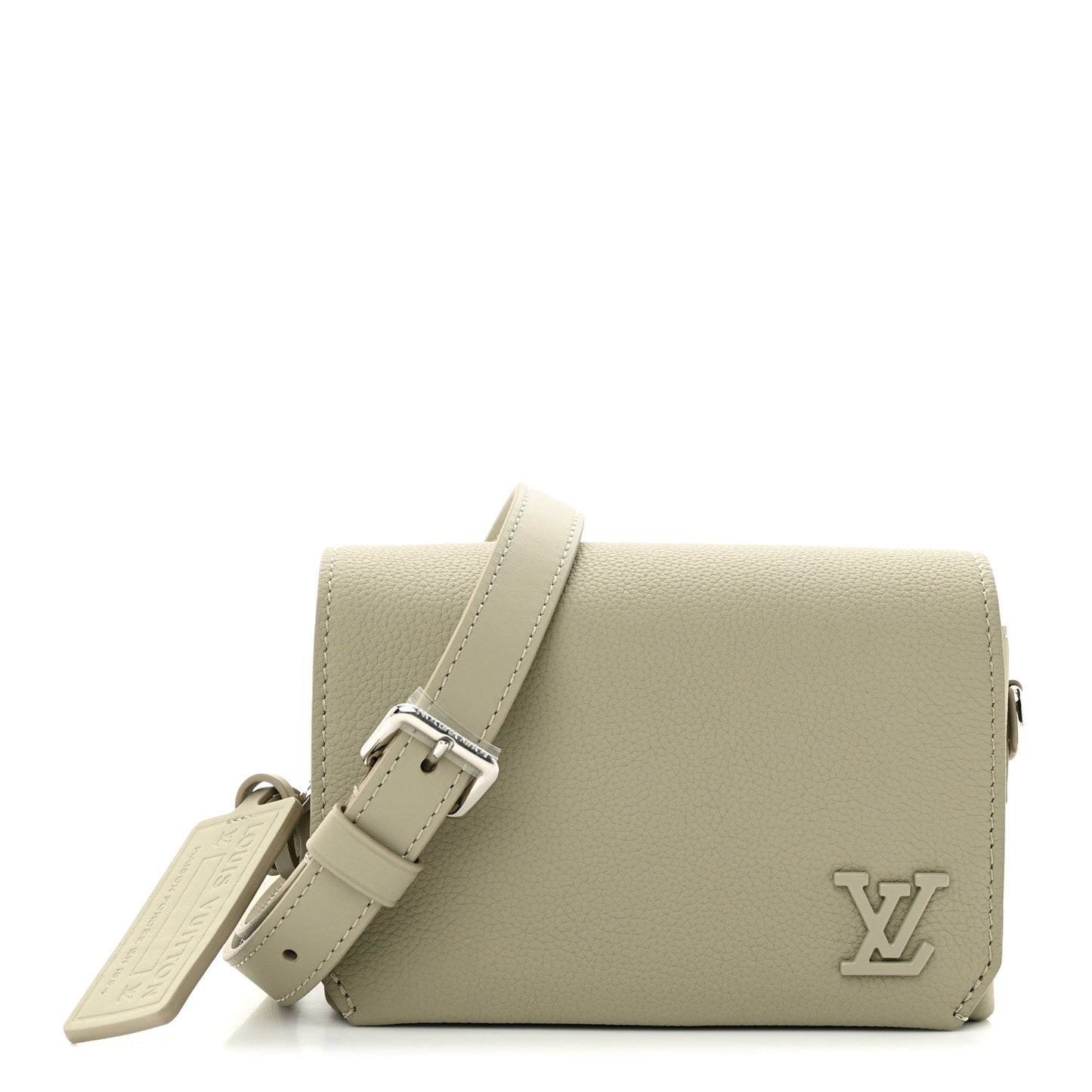 Calfskin Aerogram Fastline Wearable Wallet Sage