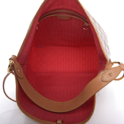 Louis Vuitton Damier Azur Delightful MM Pink 5 of 9