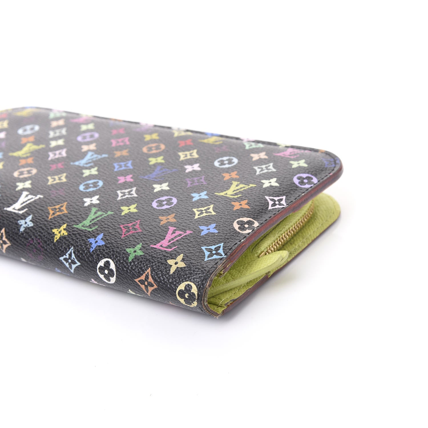 Louis Vuitton Monogram Multicolor Insolite Wallet Black Pistache 6 of 8