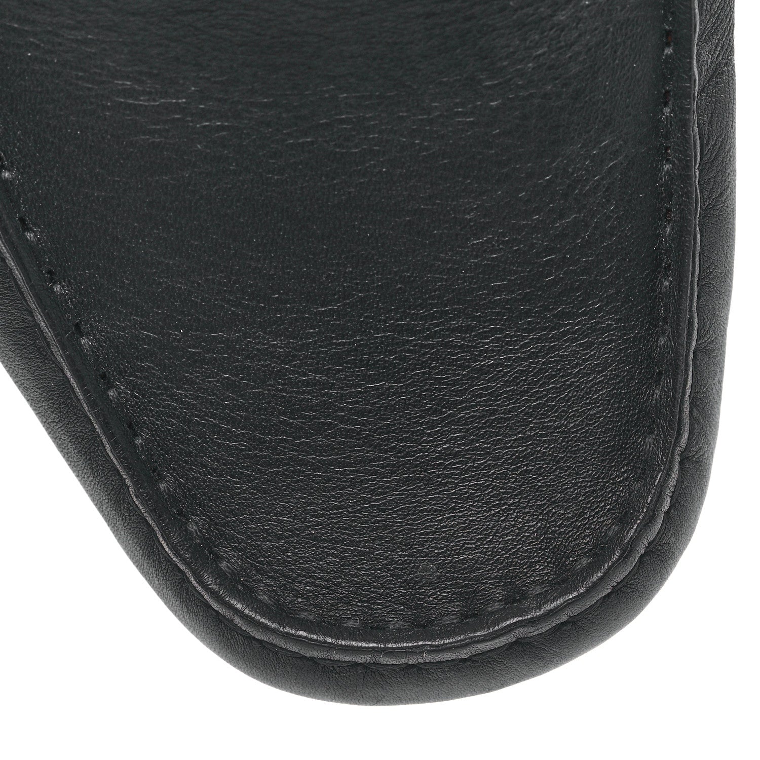 Gucci Soft Clove Calfskin Mens Interlocking G Driver Loafers 9.5 Black 9 of 9