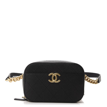Chanel Caviar Quilted Waist Bag Black 1 of 10
