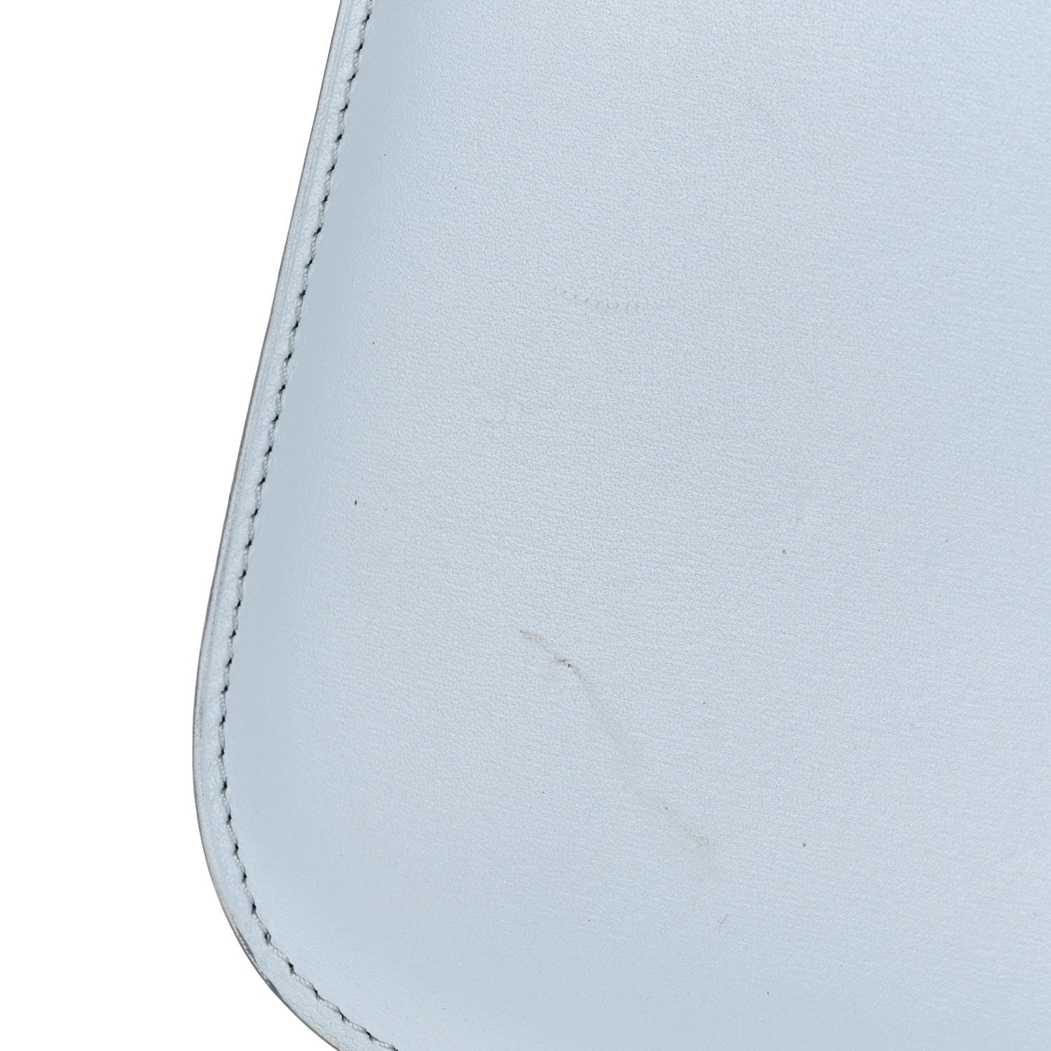 Celine Box Calfskin Medium Classic Box Flap Bag Pale Blue 11 of 11