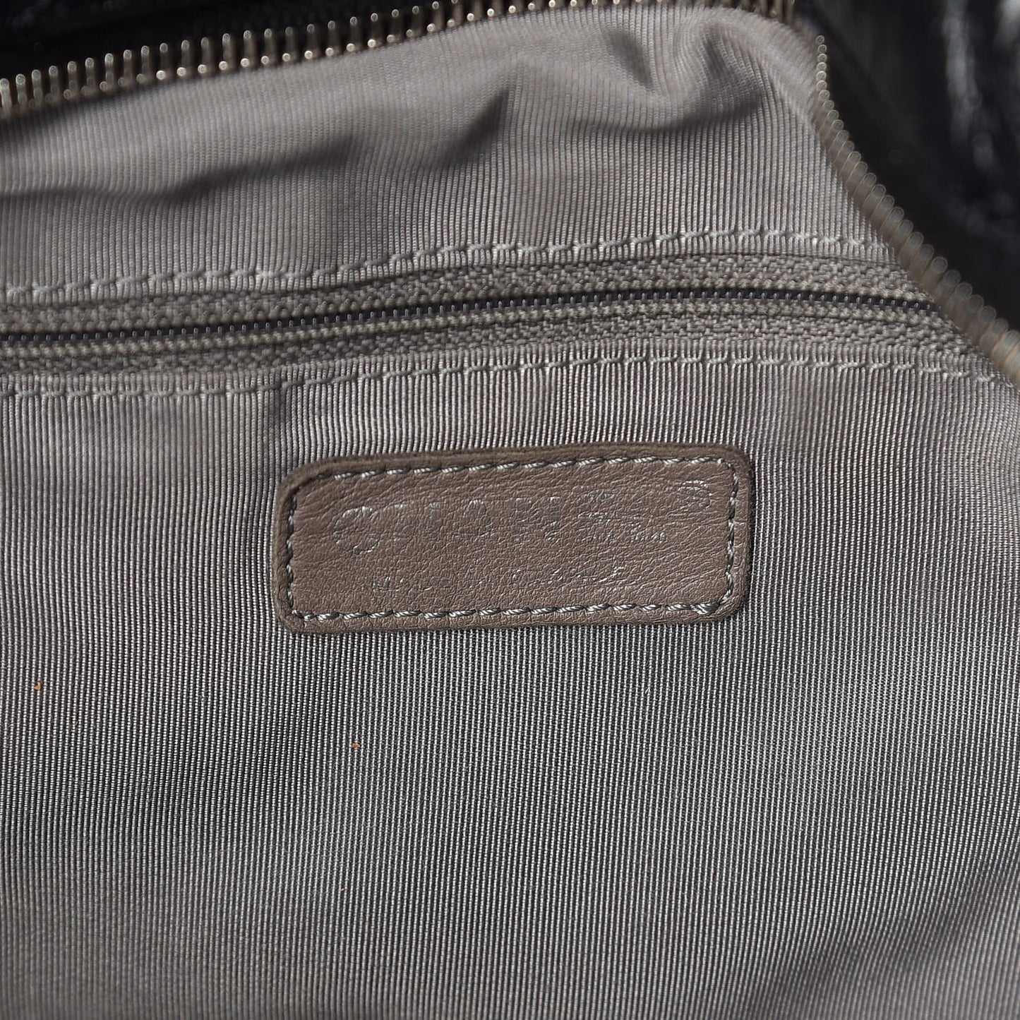 Aged Calfskin Oversized Reissue Overnight Tote Black