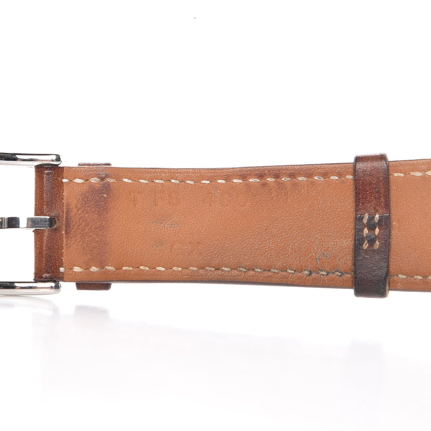 Barenia 38mm Double Tour Apple Watch Strap Fauve